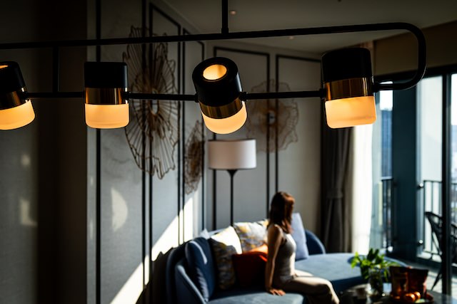 パタヤのサービスレジデンス型ホテル「サマセット パタヤ」客室のリビング3