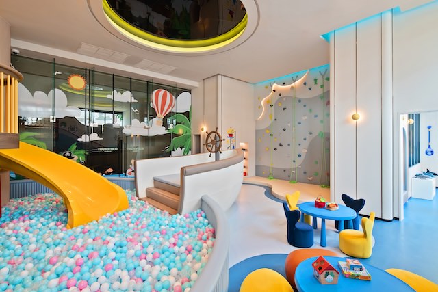 パタヤのサービスレジデンス型ホテル「サマセット パタヤ」のキッズルーム