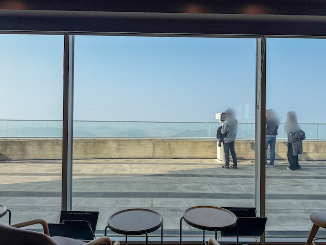 窓から見る北朝鮮