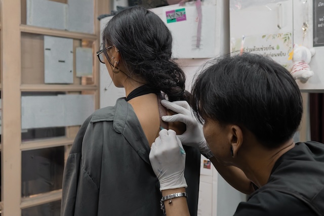 サクヤンの施術１