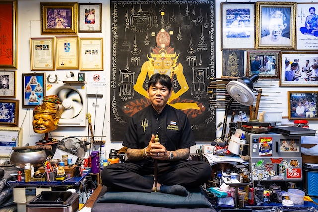 サクヤンマスターのアチャーン・ネン氏