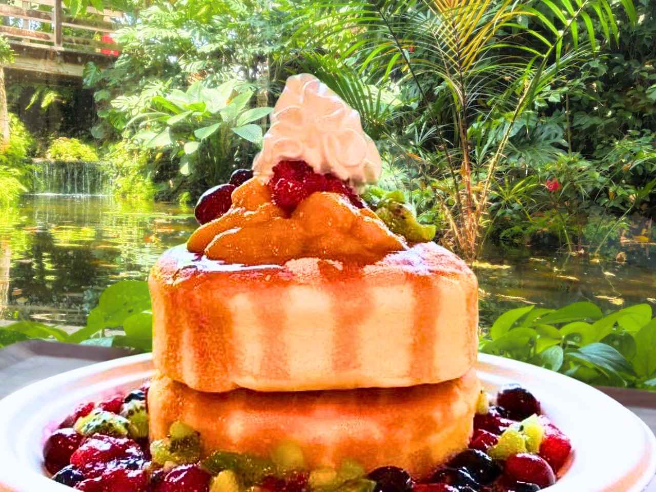 【東京のジャングルカフェ】休日限定オープン！夢の島熱帯植物館「BONIN BLUE CAFE」で“トロピカル空間”を体験