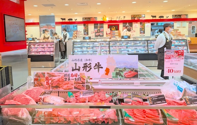 7店舗がワンストップで購入できる「マルシェゾーン」