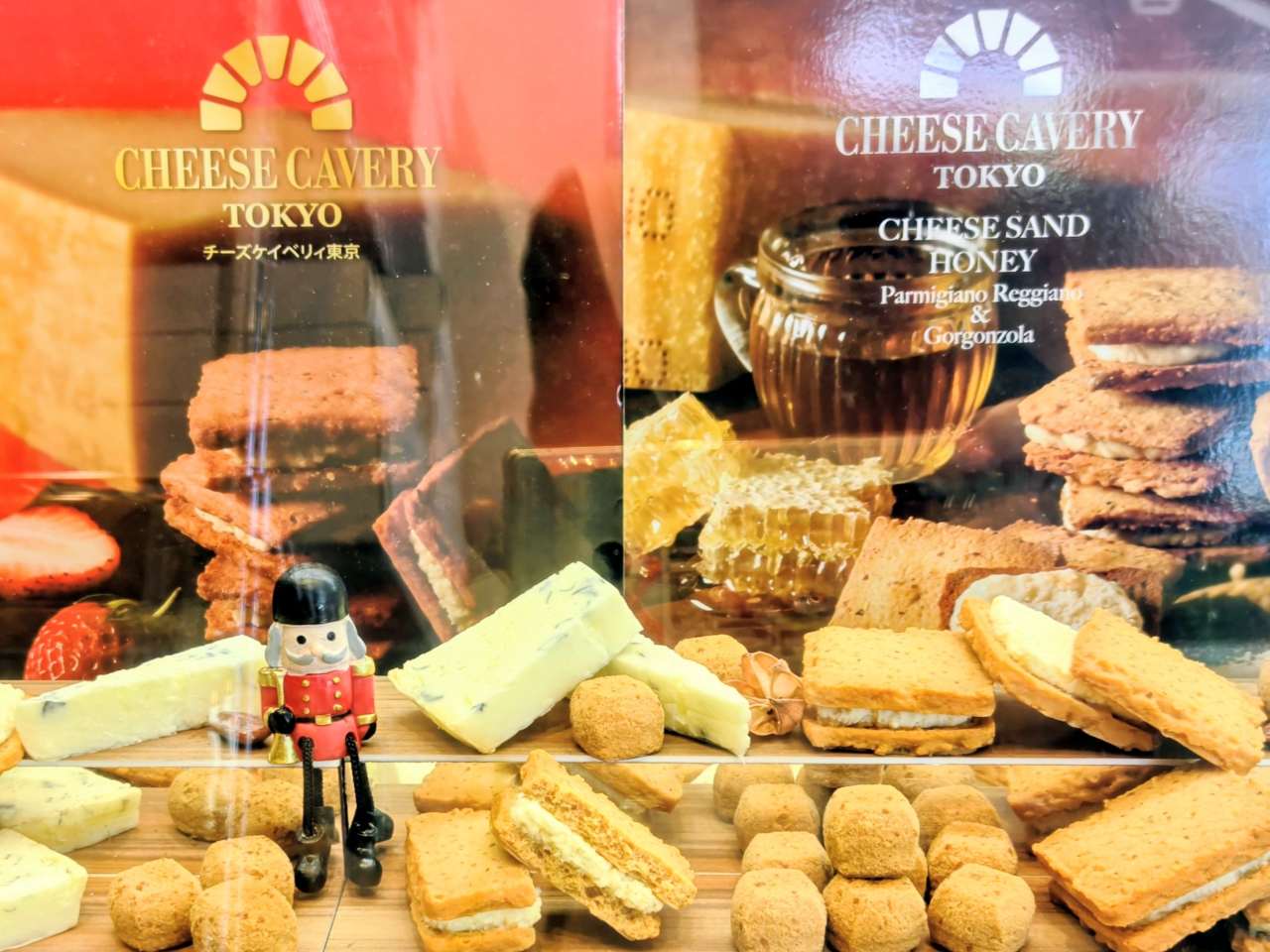 東京都江戸川区・「CHEESE CAVERY TOKYO⼀之江本店」店内ディスプレイ
