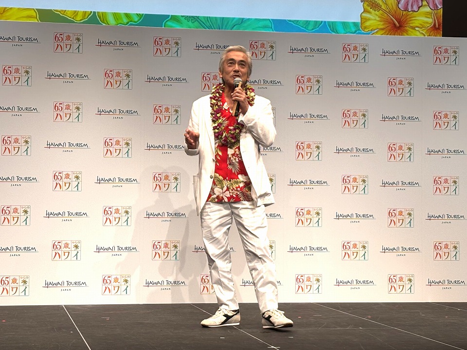ハワイを語る寺島さん