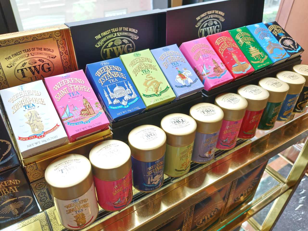 東京都中央区・「TWG Tea 銀座」Weekend Tea Collection