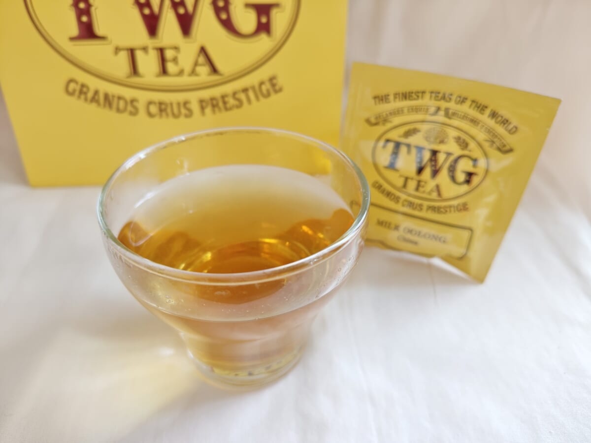 東京都中央区・「TWG Tea 銀座」Milk Oolong2