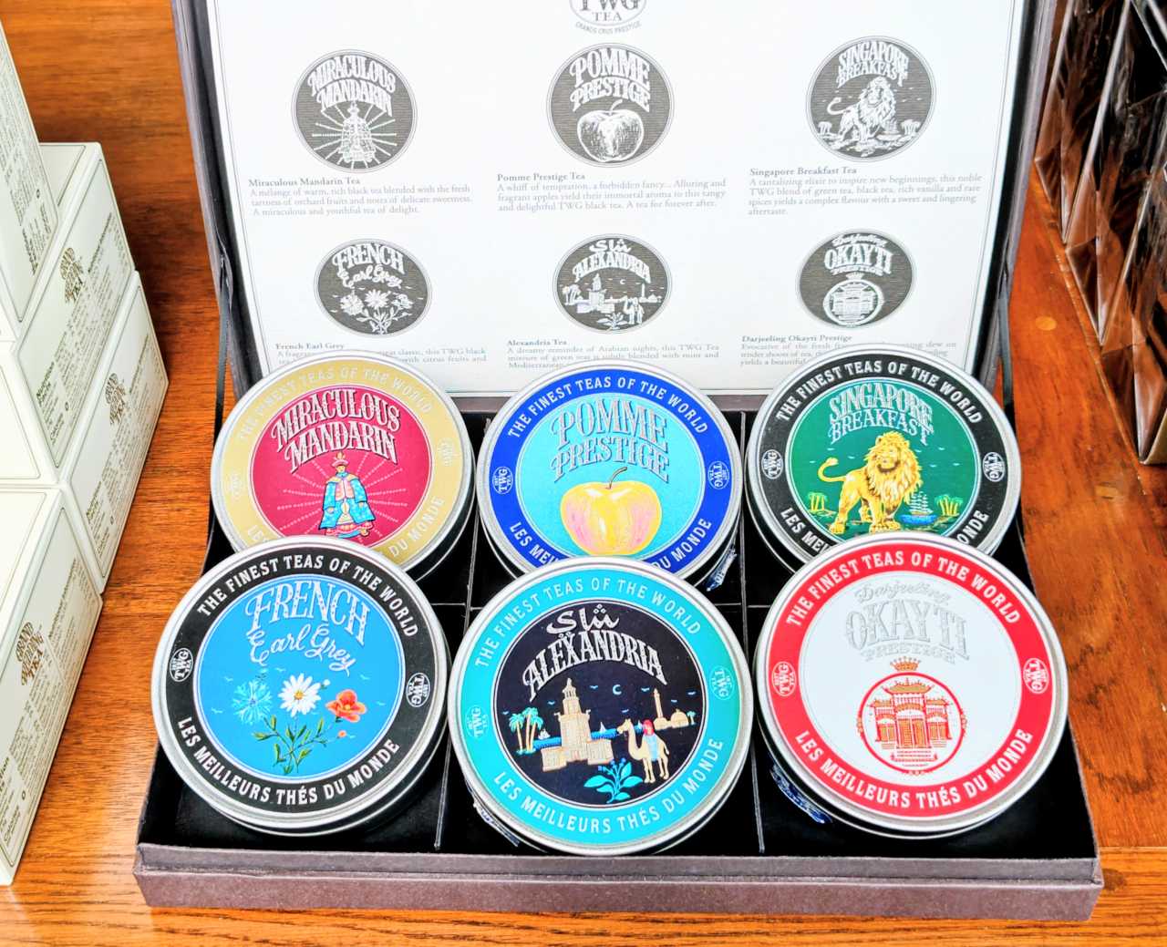 東京都中央区・「TWG Tea 銀座」World Voyage Tea Set