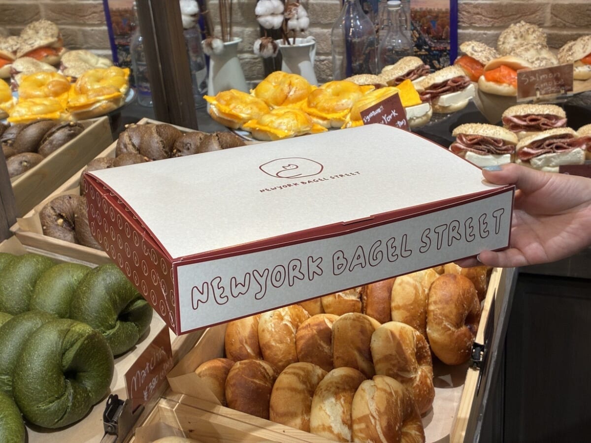 韓国式ベーグル ベーグル NEWYORK BAGEL STREET