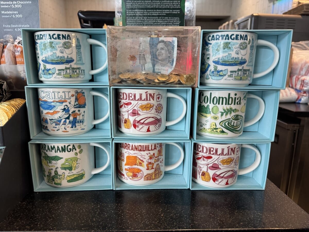 世界のスタバ コロンビア ボゴタ コーヒー大国 限定マグ