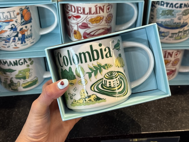 世界のスタバ　コロンビア　ボゴタ　コーヒー大国　限定マグ