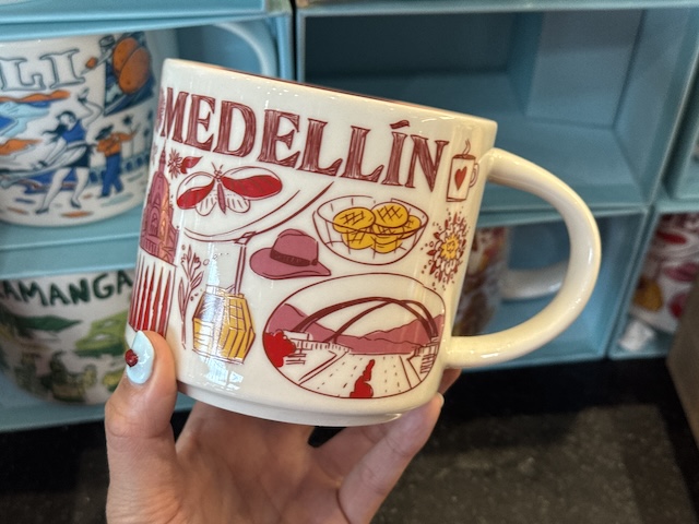 世界のスタバ　コロンビア　ボゴタ　コーヒー大国　限定マグ　メデジン