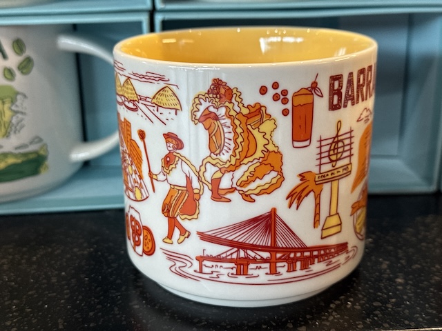 世界のスタバ コロンビア ボゴタ コーヒー大国 限定マグ