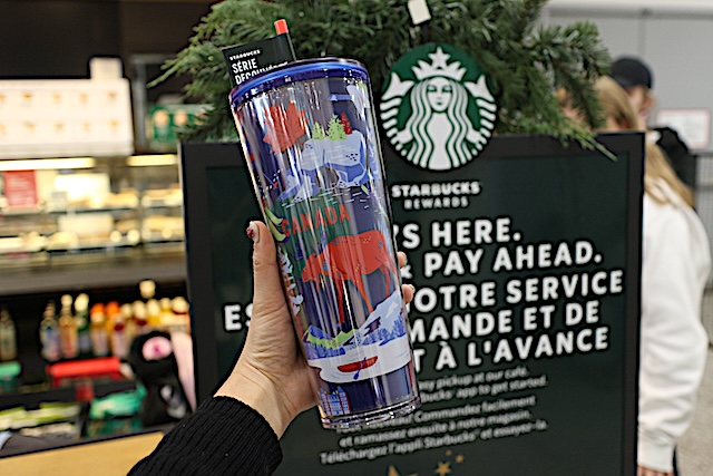 世界のスタバ　カナダ　トロント　限定マグ　お土産　プラスチックタンブラー