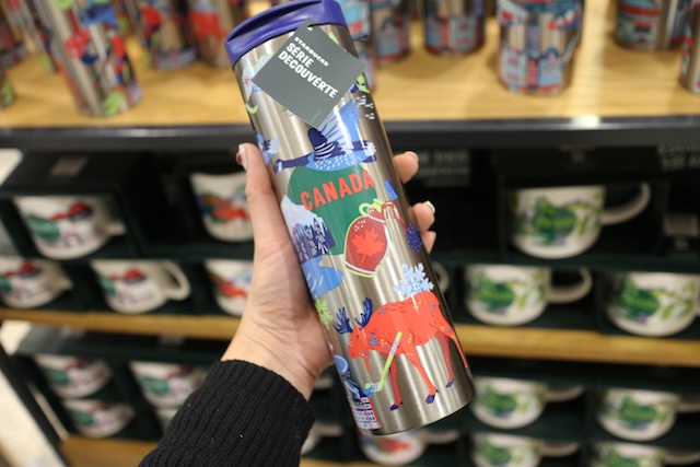 世界のスタバ　カナダ　トロント　限定マグ　お土産　ステンレスタンブラー