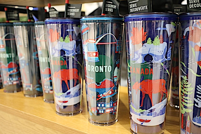 世界のスタバ　カナダ　トロント　限定マグ　お土産　プラスチックタンブラー