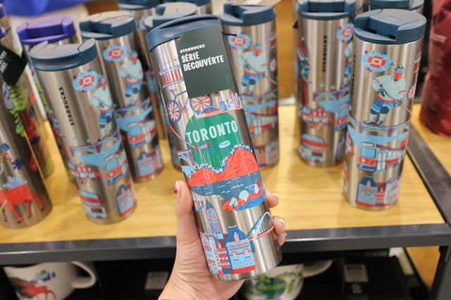 世界のスタバ　カナダ　トロント　限定マグ　お土産　ステンレスタンブラー