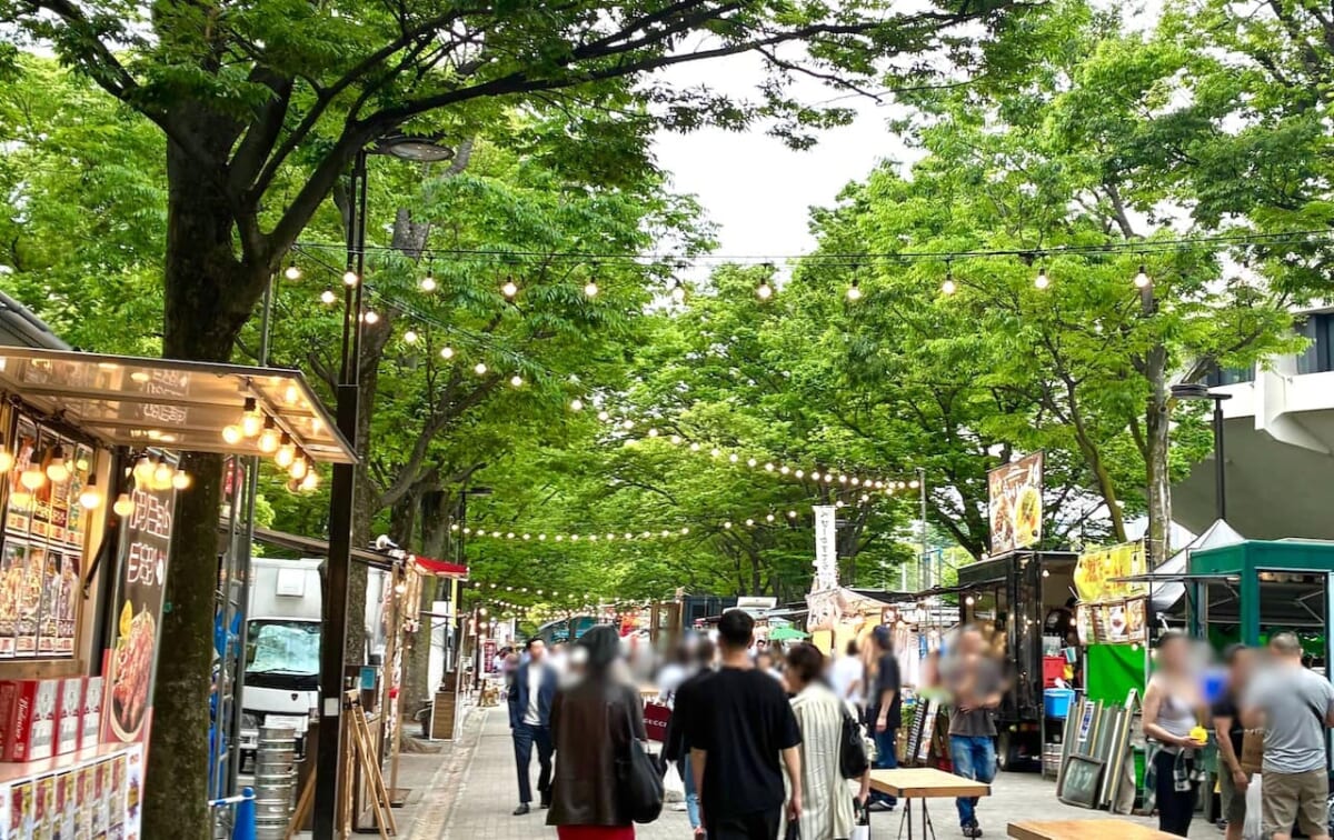 東京ナイトマーケット 2026年5月20日の夕方頃