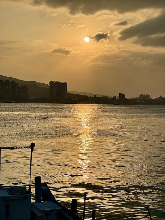 台湾 リピーター 淡水 日帰り 夕焼け 観光 台北