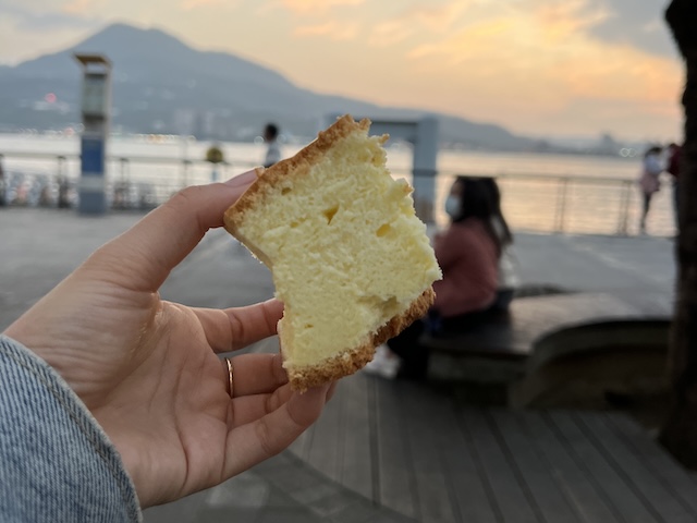 台湾 リピーター 淡水 日帰り 夕焼け 観光 台北 カステラ
