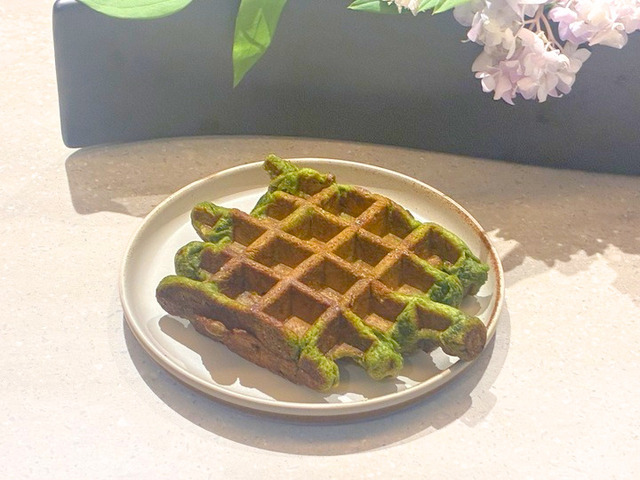 リエージュワッフル 抹茶