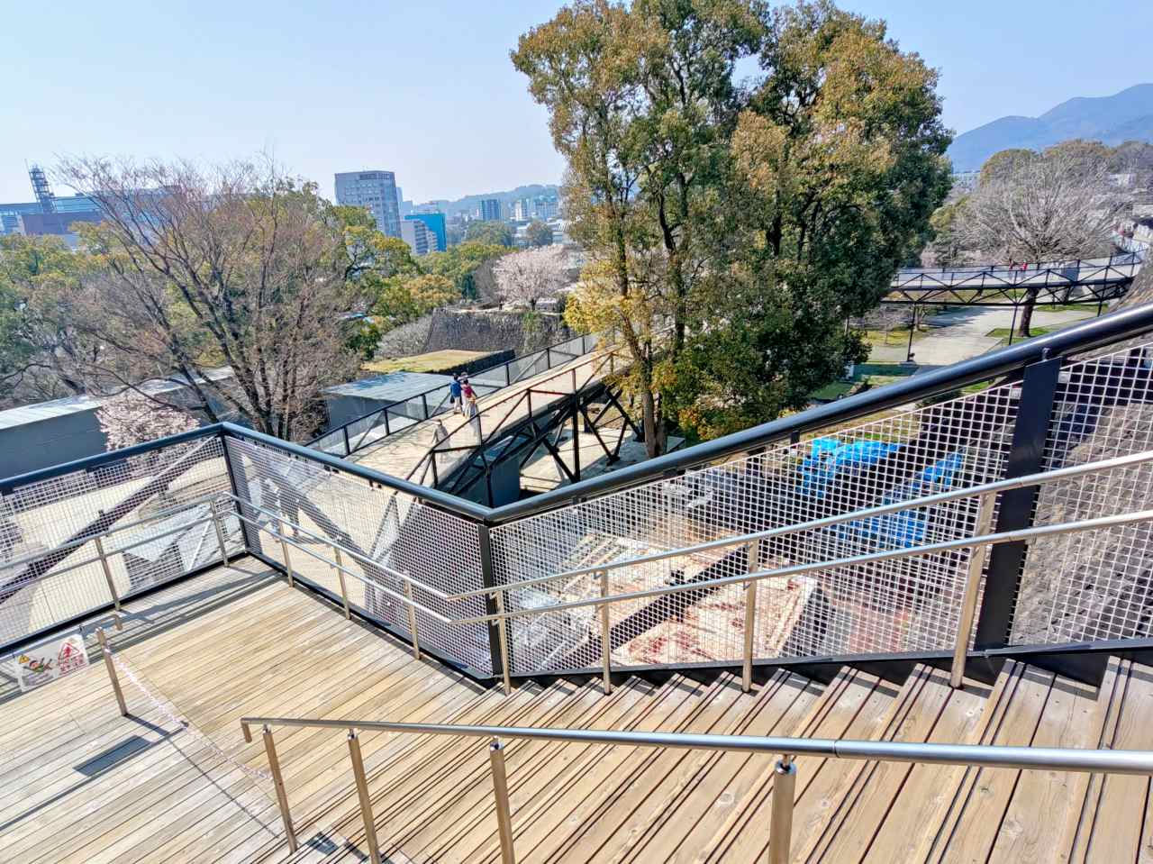 熊本県熊本市・「熊本城」特別見学通路