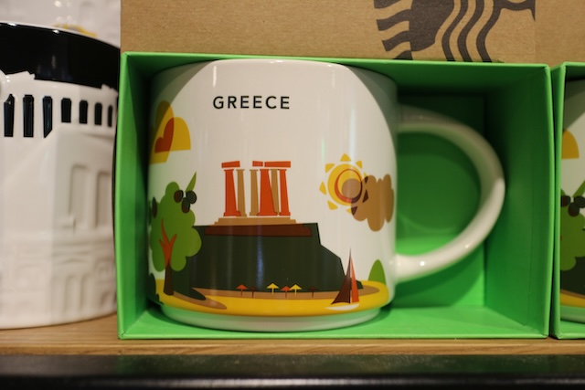 ギリシャ　アテネ　スタバ　世界のスタバ　マグカップ