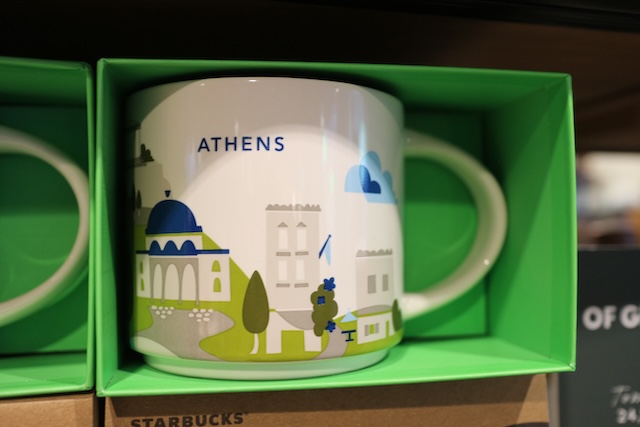 ギリシャ　アテネ　スタバ　世界のスタバ　マグカップ