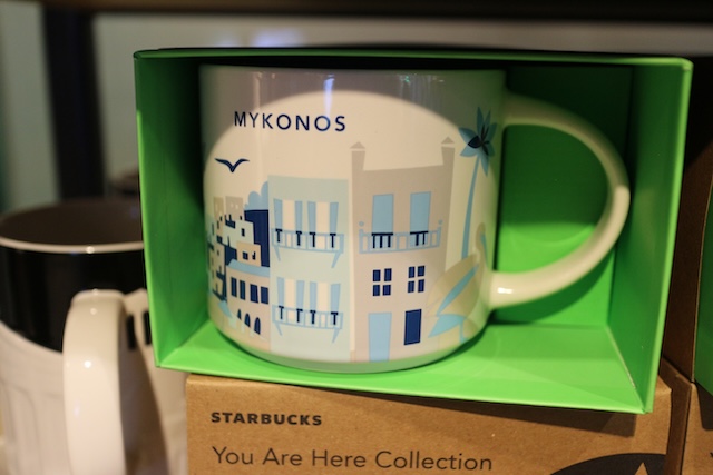 ギリシャ　アテネ　スタバ　世界のスタバ　マグカップ　ミコノス
