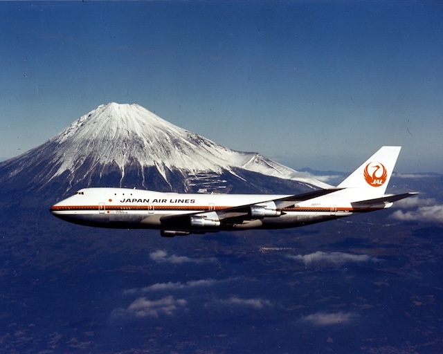 JAL ジャンボジェット　ボーイング 「B747-100」