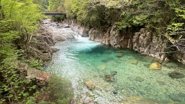 阿寺渓谷（牛ヶ淵）1