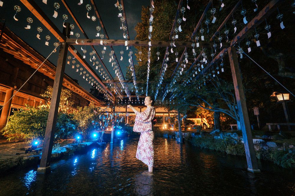【世界遺産・上賀茂神社】京都の夏の夜を楽しむ「夏のライトアップ ～龍神詣りと足つけ夕涼み～」開催