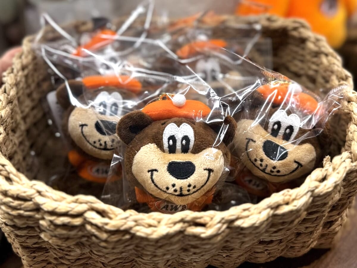A&W グレートルートベア ミニぬいぐるみキーチェーン