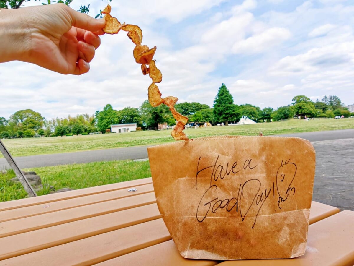 東京都目黒区・「BROOKLYN RIBBON FRIES KOMAZAWA」リボンフライ（テイクアウト）2