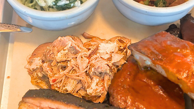 pulled BBQ pork（プルドBBQポーク）
