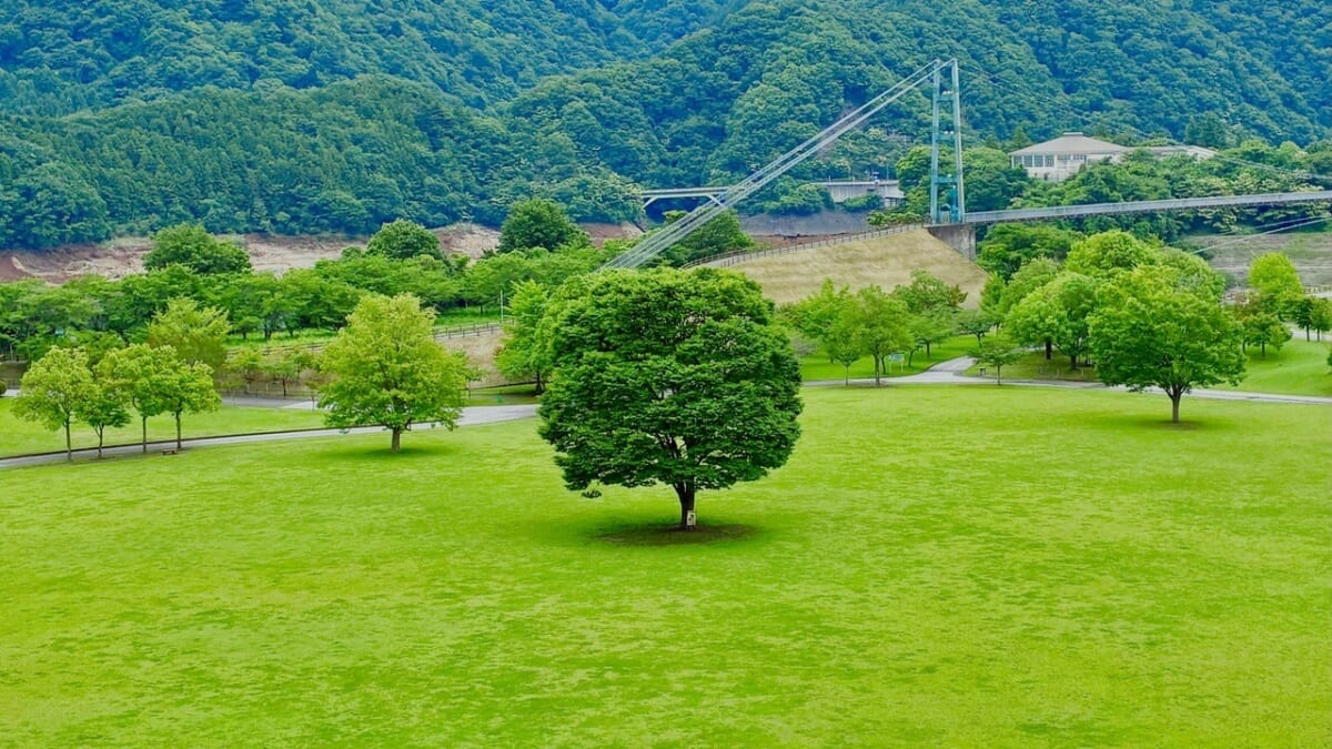 けやき広場　会談