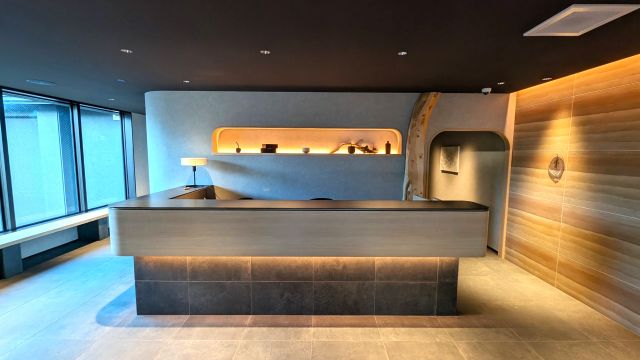 「箱根強羅 KAIKA」のエントランス
