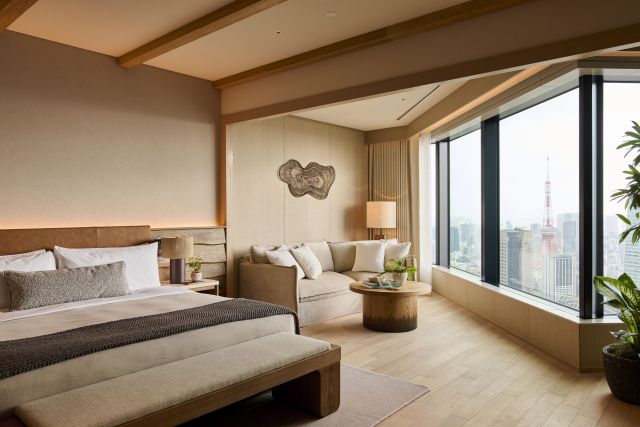 「1 Hotel Tokyo」の内装