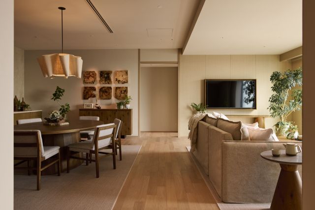 「1 Hotel Tokyo」の内装