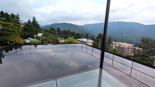 「箱根強羅 KAIKA」の天空茶室