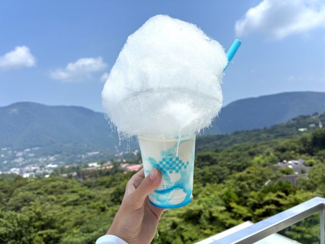 cu―mo箱根の限定ドリンク「ニューベル」