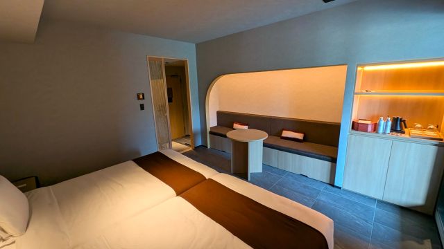 「箱根強羅 KAIKA」のツイン部屋