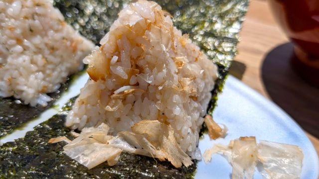 「宝登山ロープウェイ」の「SUSABINOキッチン 天空むすびセット いぶき」
