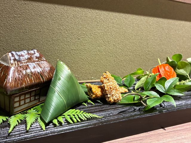 「箱根強羅 KAIKA」の「水」の料理