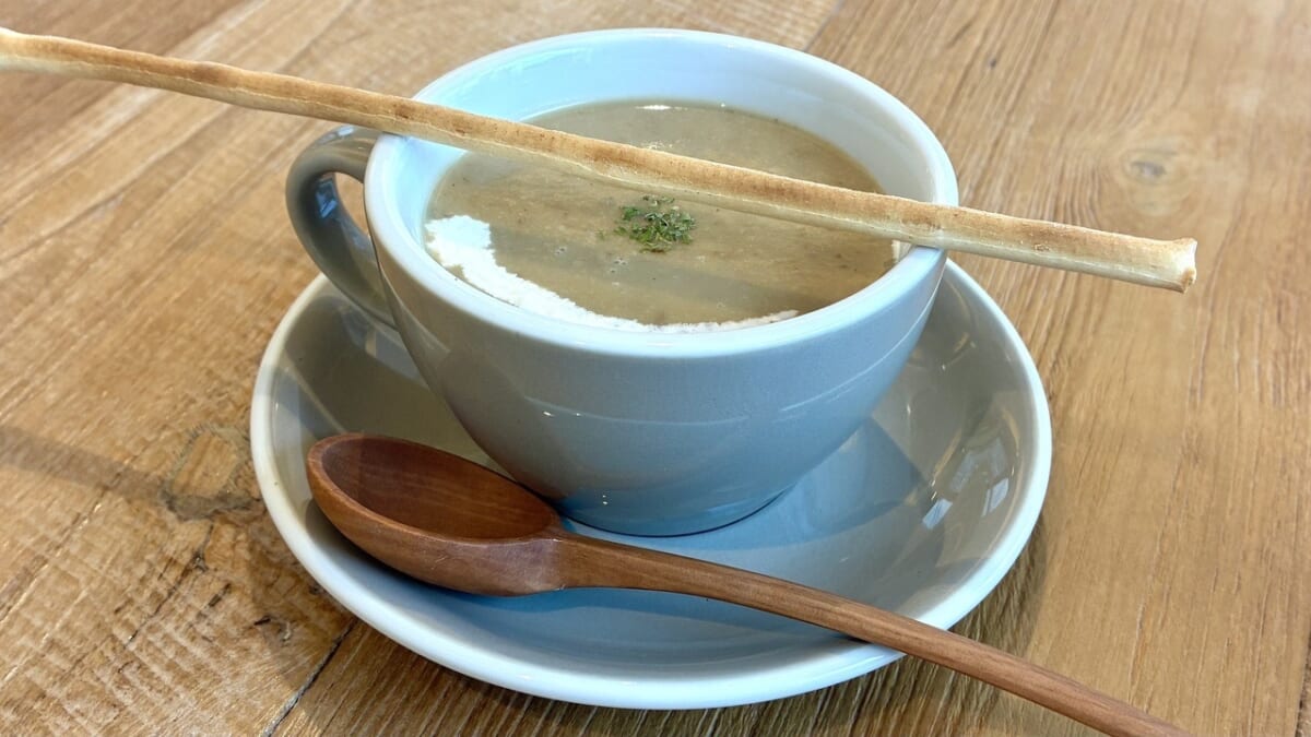 ポルチーニ茸のスープ