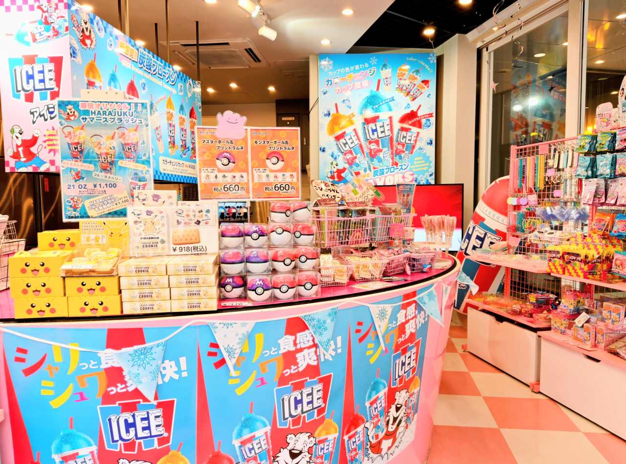 東京都渋谷区・「GO☆GO☆CAFE!」2026年6月18日（木）～2026年8月31日（月）「ICEE」×「GO☆GO☆CAFE!」コラボポップアップショップ（店内）