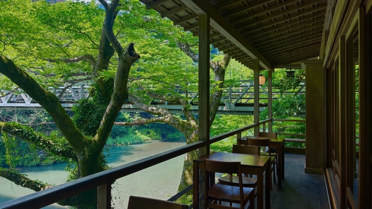 CAFE雫　テラス席