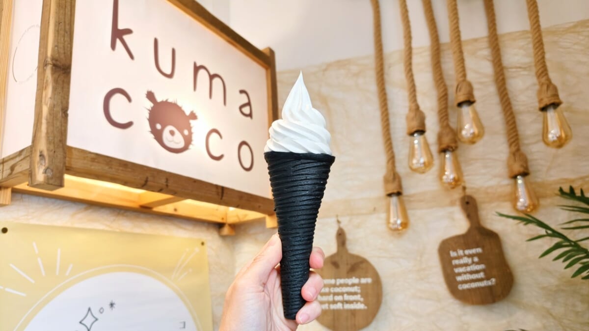 【猛暑こそ注目！「ココナッツ専門店クマココ」人気TOP5】本物はトゥルンとした食感！ソフトクリームやビールも人気｜川崎・ラ チッタデッラ
