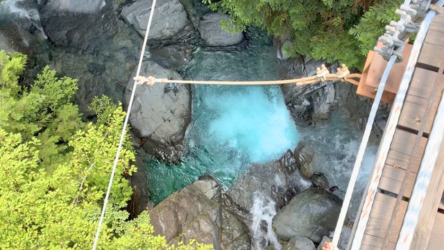 橋の上からの眺め