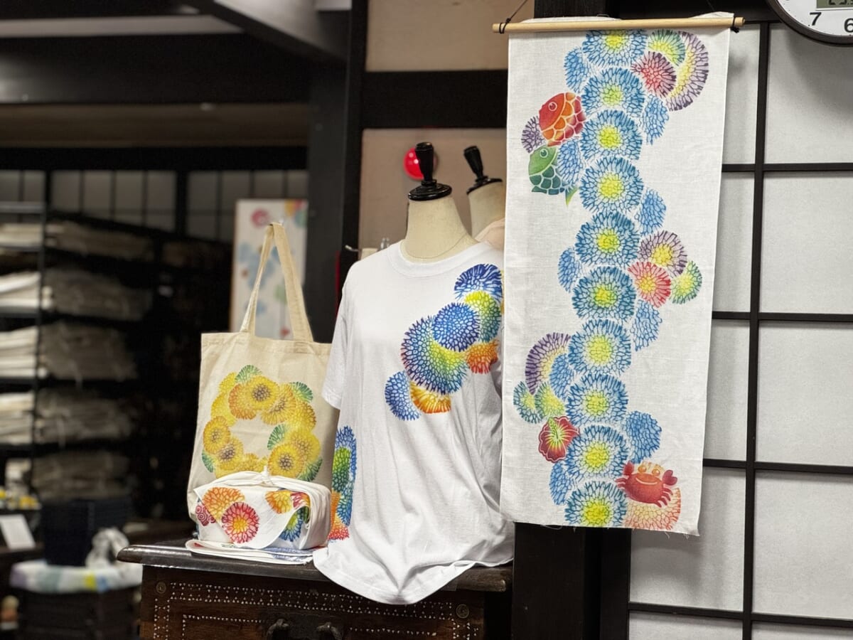 サンゴ染めで作れるアイテム